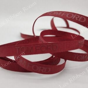 TOM FORD Jasmin Rouge Ribbon Two Yards  7/8” Grosgrain FY25 LNY Valentine’s RARE